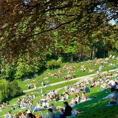 Lovely Flat #buttes Chaumont #sunny Lägenhet *
